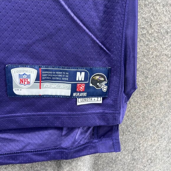 Ray Lewis Baltimore Ravens Jersey Men Medium Purple Authentic Reebok Football - Picture 8 of 11
